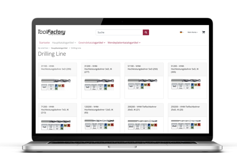 ToolFactory B2B-Onlineshop