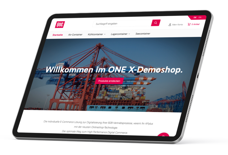 ONE EXPERIENCE B2B ERP-Edition